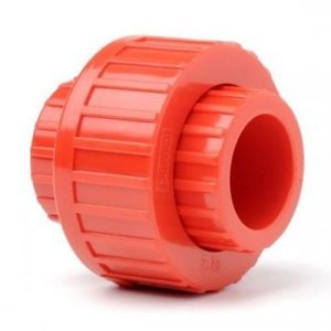 Notifier ABS 003-25 ABS Socket Union for 25mm Pipe, 10-Pack, Red